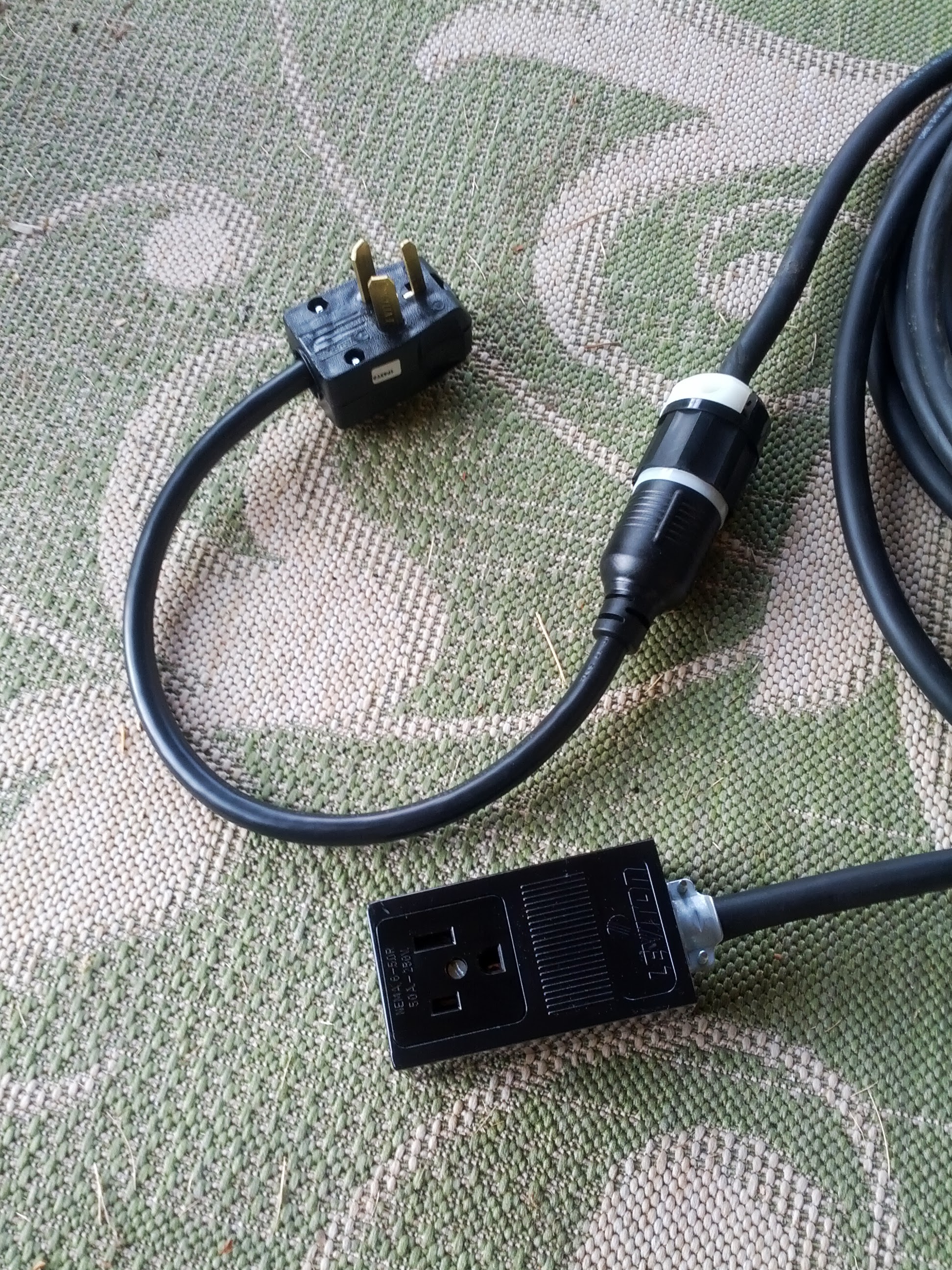 car battery charging adaptor